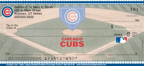 chicago cubs checks cheap.